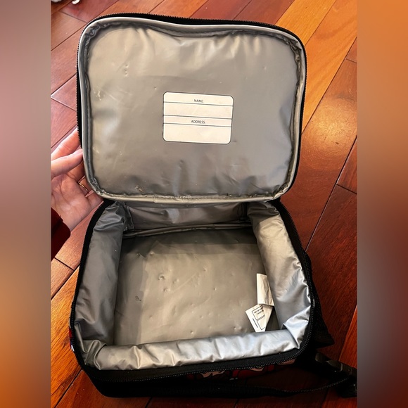 FGTeeV FGTV Lunch Zippered Bag Lunch Box - Red and Black - Picture 6 of 10